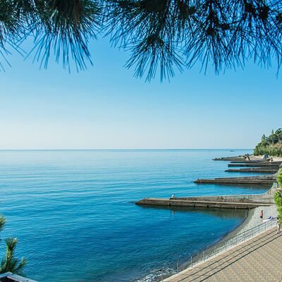 Курорт в Крыму с пляжем – отель «Береговой»